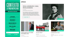 Desktop Screenshot of contextolatinoamericano.com